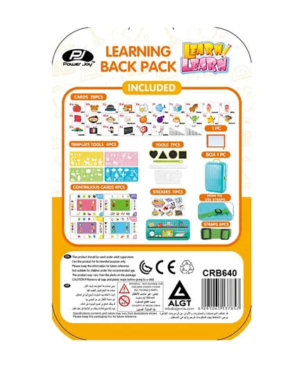 Power Joy Toys | ALGT Toys | Age 3 and Above Kids | Backpack | Educational Toys | Activity Toy | Fun Toy | Toys for Kids in Bahrain | Halabh.com