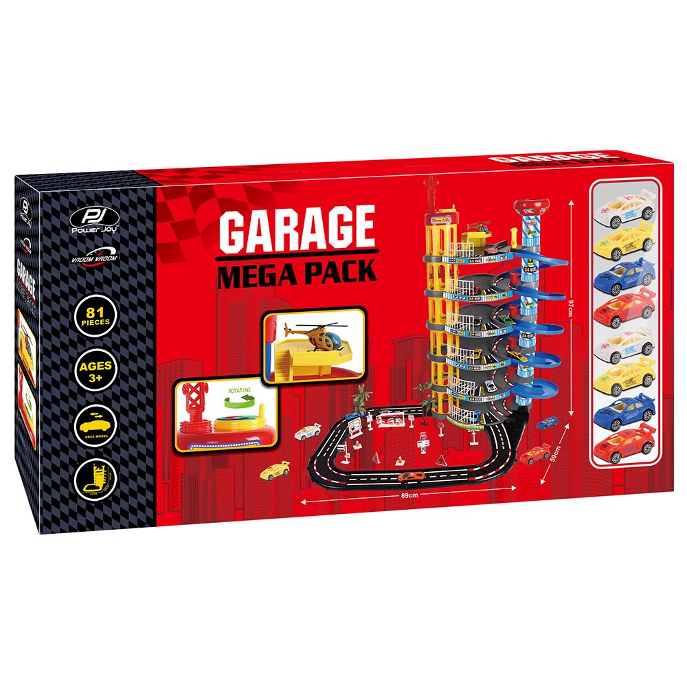 Power Joy Toys | ALGT Toys | Age 3 and Above Kids | Garage Toys | Wheel Garage | Racing Car Track | Toys for Kids in Bahrain | Halabh.com