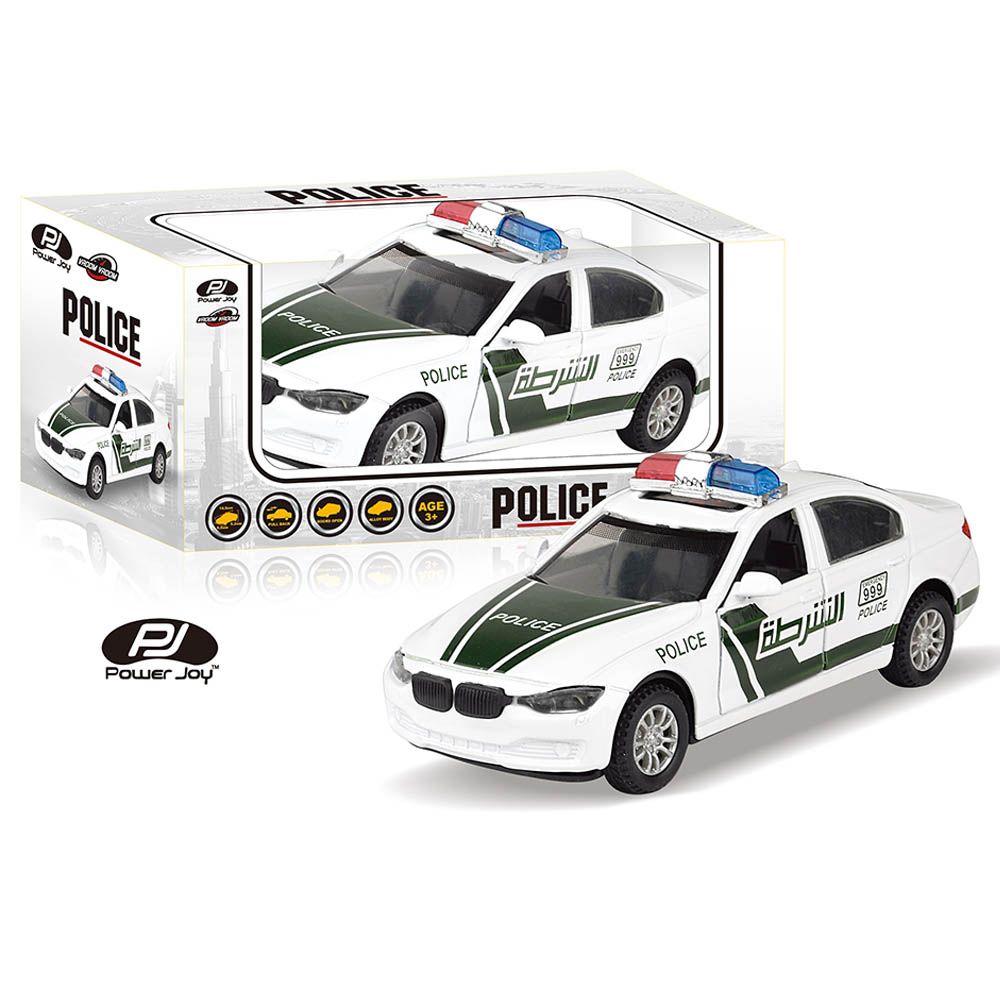 Power Joy Toys | ALGT Toys | Age 3 and Above Kids | Diecast Cars | Vehicle Toy | Police Car Toy | Toys for Kids in Bahrain | Toy Car | Halabh.com