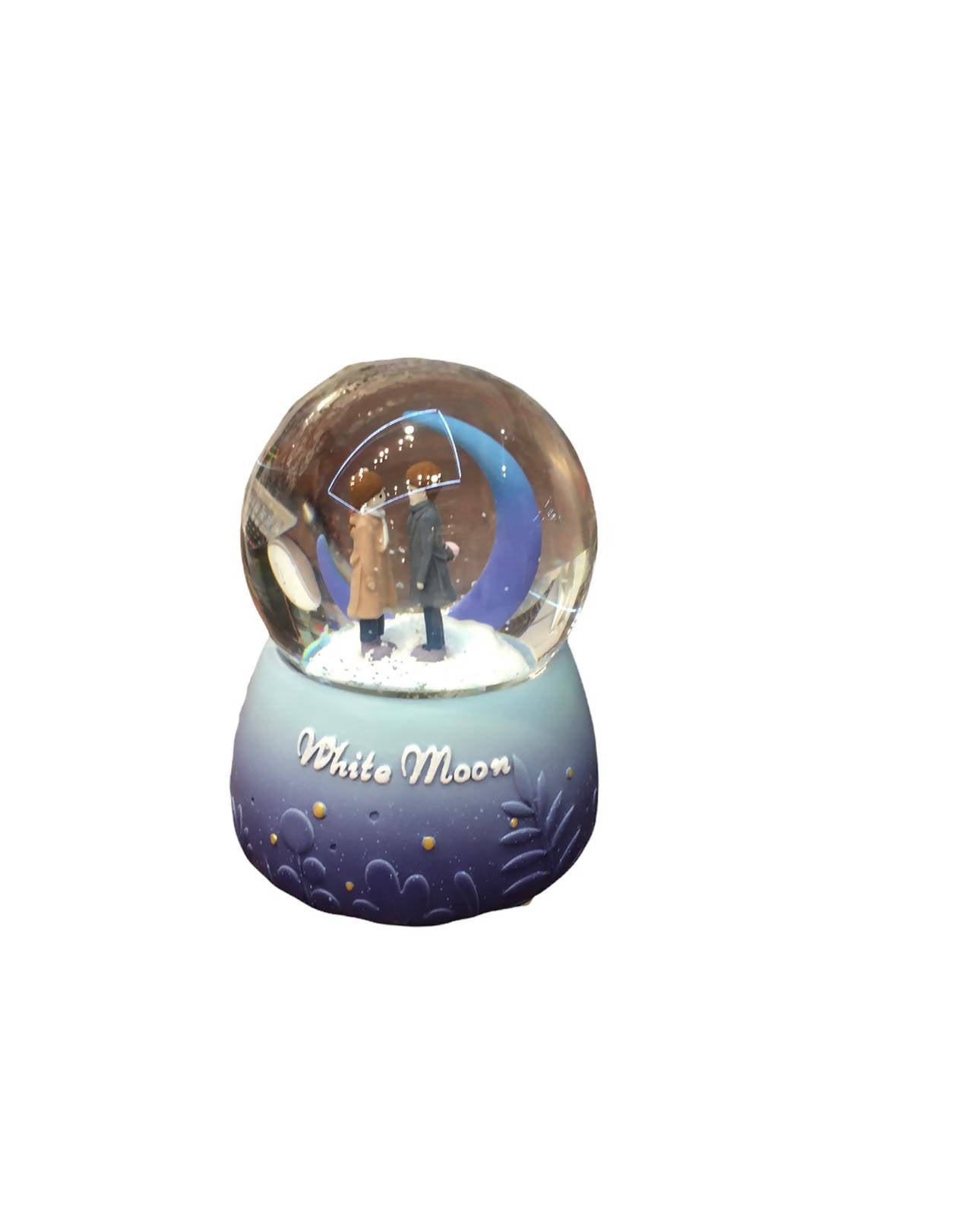 Creative Music Box Crystal Ball With Snow Music Decoration