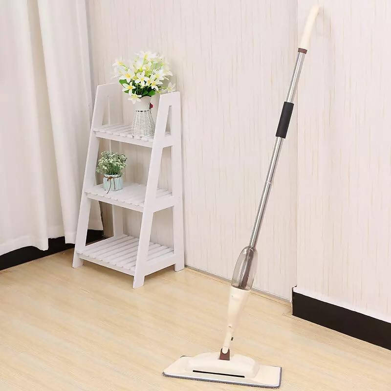 Magic Wash Floor Cleaning Brooms Hardwood Wet Mop Spin Floor Cloth Microfiber Home Kitchen