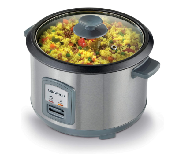 Kenwood Rice Cooker with Steamer Stainless Steal1.8 litre