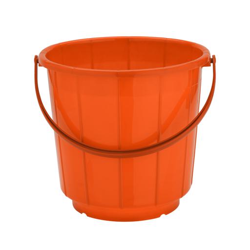 Royalford RF10688 Plastic Bucket with Lid, 25L Bucket with Handle