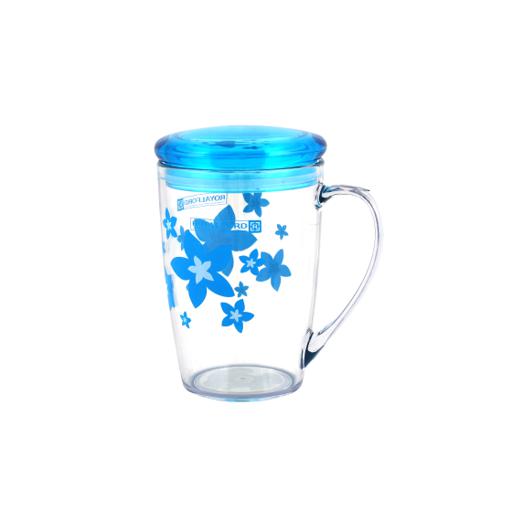 Royalford Acrylic Cup With Lid 350 mL RF5656