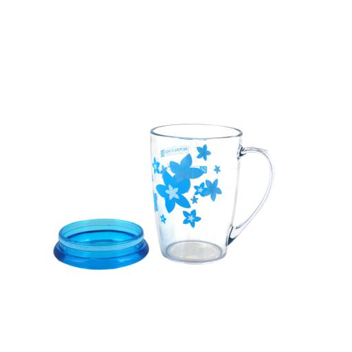 Royalford Acrylic Cup With Lid 350 mL RF5656