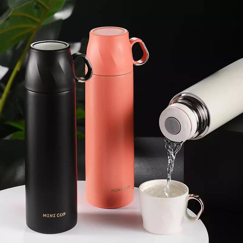 Thermos Stainless Steel Vacuum Flask Outdoor Portable Car Coffee Water Bottle Insulated Thermo Bottle