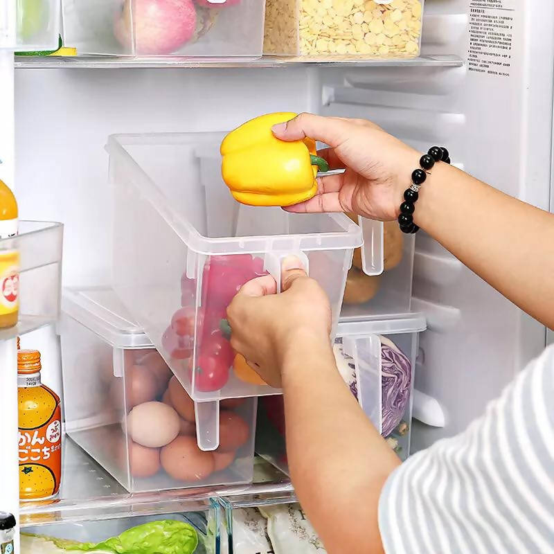 Kitchen Transparent PP Storage Box Grains Beans Storage Contain Sealed Home Organizer Food Container Refrigerator Storage Boxes