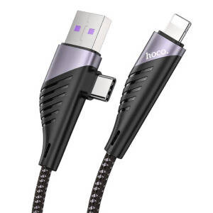 Cable 2-in-1 USB / Type-C to Lightning “U95 Freeway” PD