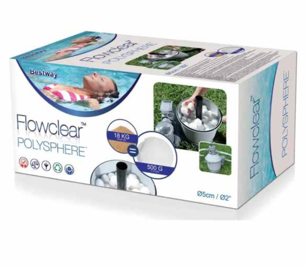 Bestway Flowclear Polysphere Filtration Balls 500 Grams