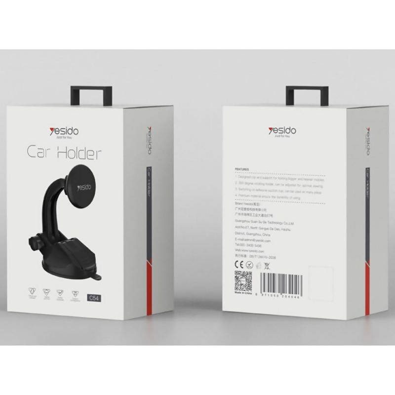 Yesido C54 Magnetic Car Phone Holder Black