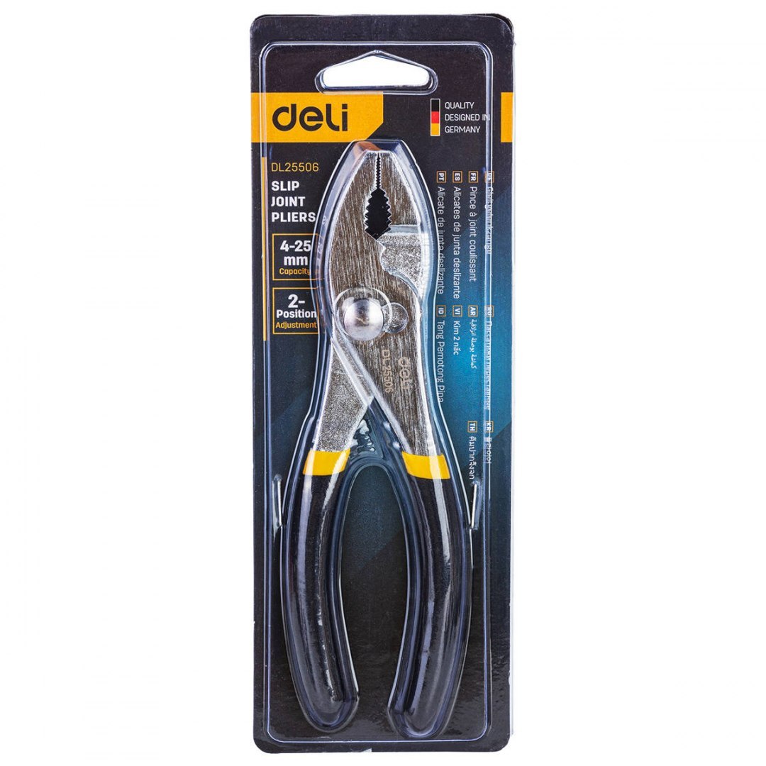 Buy Deli Tools Slip Joint Pliers | in Bahrain | Power Tools | Halabh .com