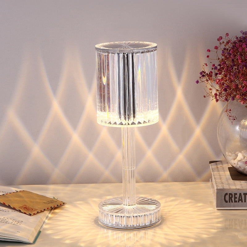 Diamond Crystal Table Lamp