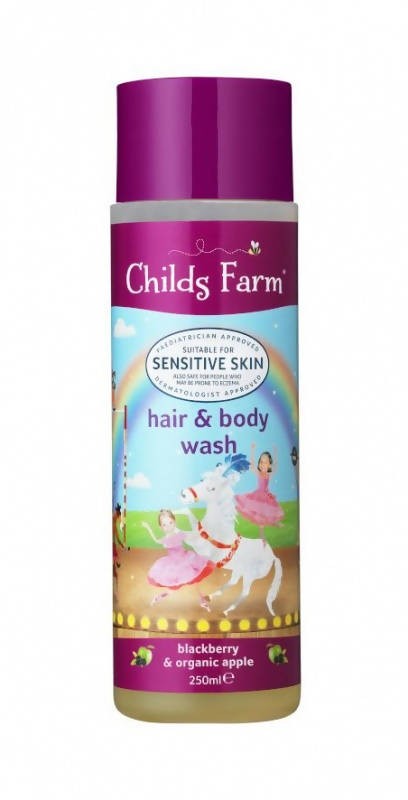 Childs Farm Hair And Body Wash Blackberry & Organic Apple 250ML