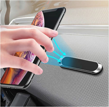 Magnetic Car Phone Holder Dashboard Mini Strip Shape