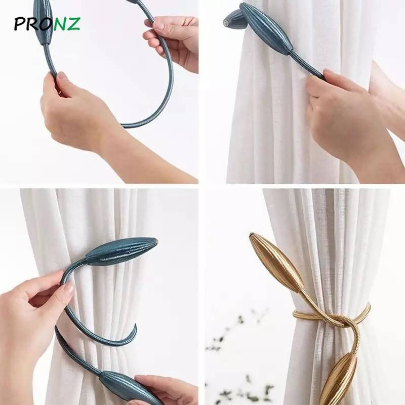 Curtain Tiebacks Plush Alloy Hanging Belts Ropes Arbitrary Shape Strong Curtain Holdback Curtain Rods Ropes Accessoires