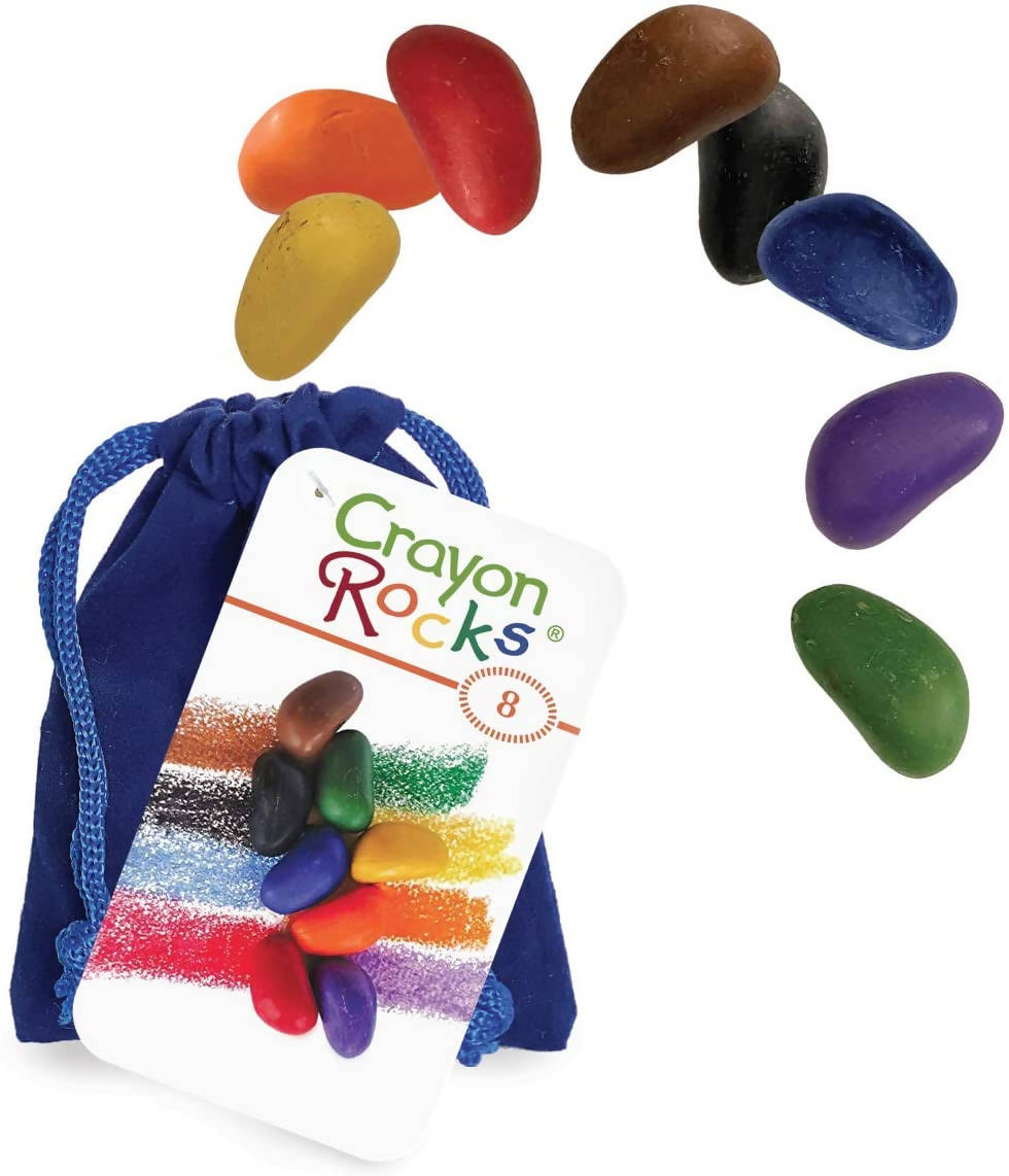 Crayon Rocks Crayons in a Rock Shape 8 Colors