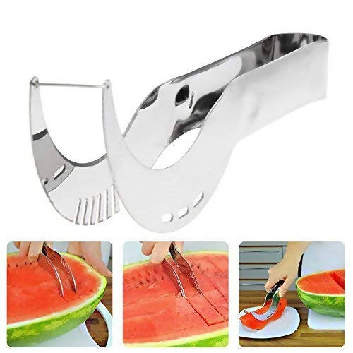 Pearl Ace Angurello Stainless Steel Watermelon Fruit Dig Corer Cutter And Server