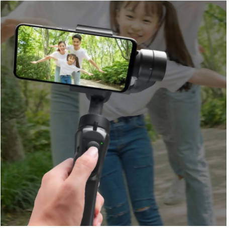 3 Axis Handheld Gimbal Selfie Stick Mobile Phone Steady Shooting Camera Balance Stabilizer Stand Portable