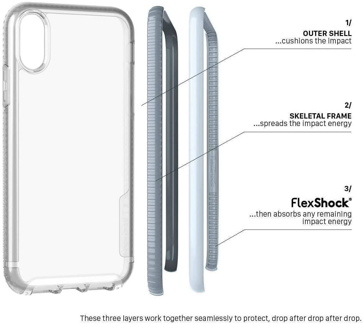 Tech21 Pure Clear Case for Apple iPhone XR Clear