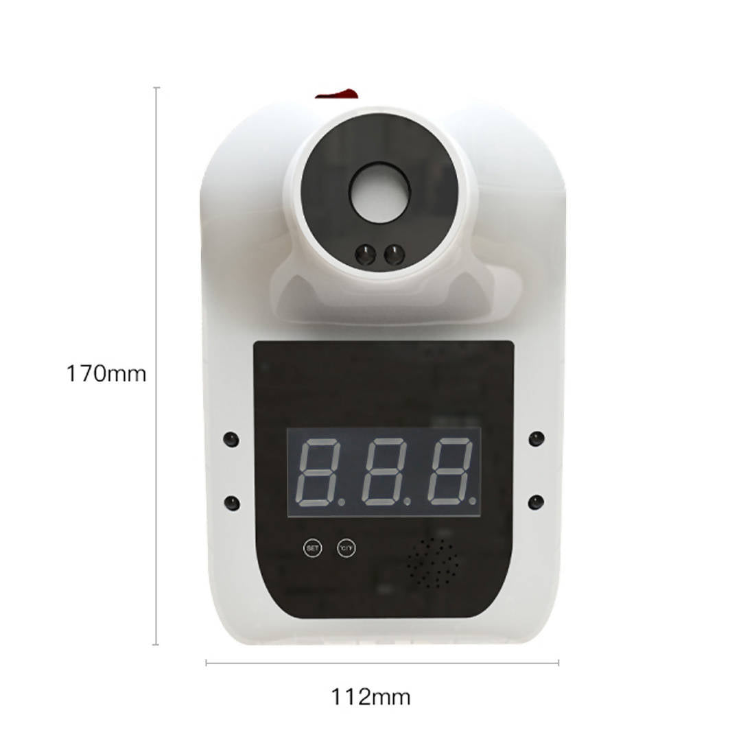 Gekka Wall Mounted Thermometer White