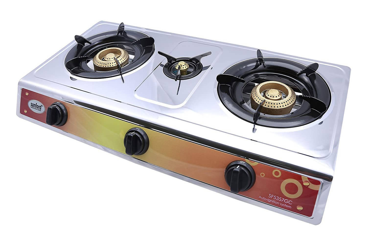 Sanford Gas Stove 3 Silver