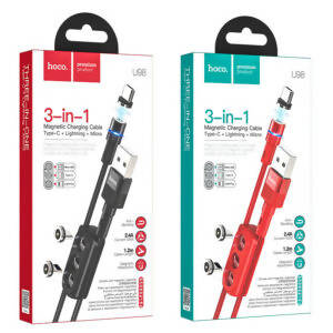 Cable 3-in-1 “U98 Sunway” magnetic charging