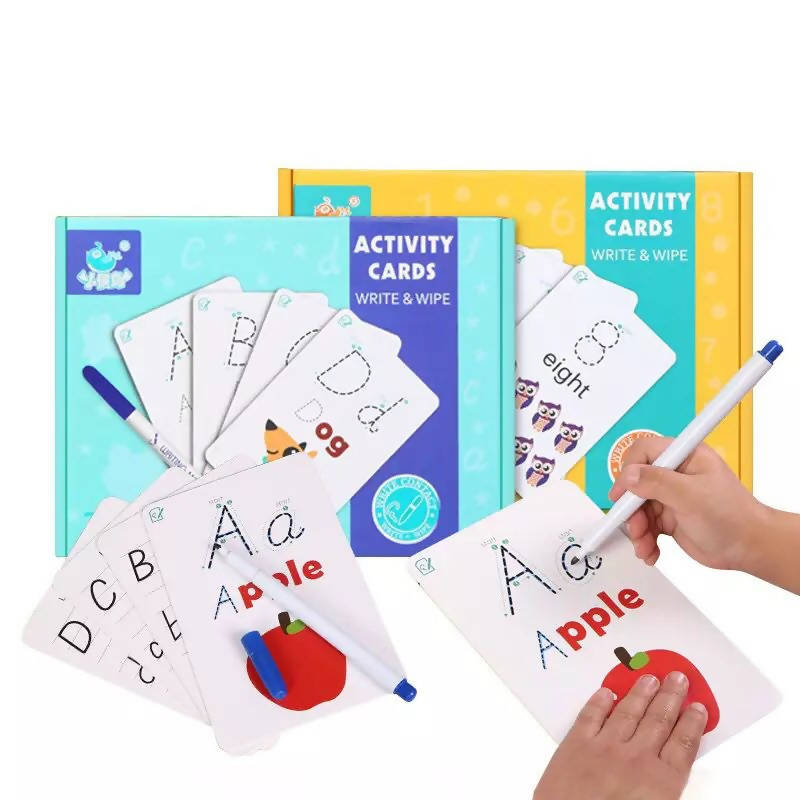 Kids Education Toy Rewritable Early Learning Recognize Uppercase Small Letters Card Children Learn to write Toys Alphabet Puzzle Kids Education Toy Rewritable Early Learning Recognize Uppercase Small Letters Card Children Learn to write Toys Alpha