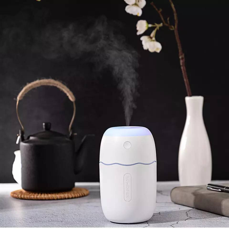 Mini Air Humidifier USB wooden texture Aroma Essential Oil Diffuser