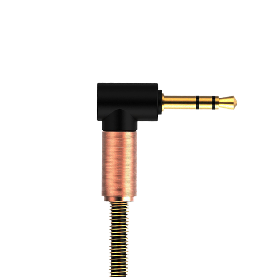 Heatz 3.5Mm Aux Audio 1 Meter Cable Connect & Play ZX01