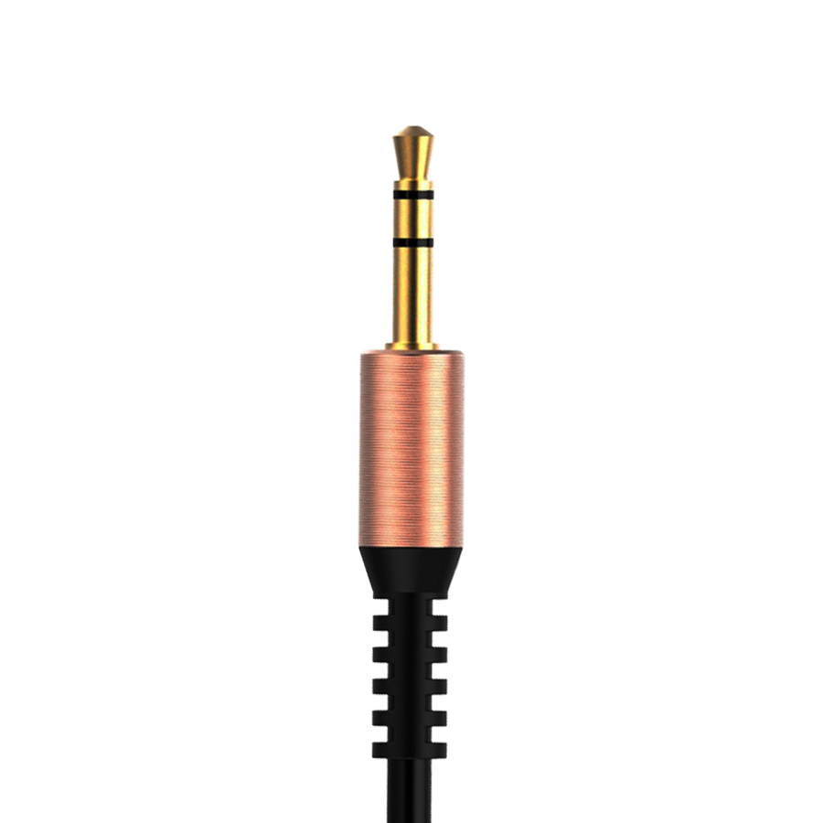 Heatz 3.5Mm Aux Audio 1 Meter Cable Connect & Play ZX01