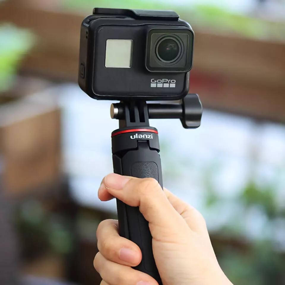 Ulanzi MT-09 Extend Gopro Vlog Tripod Mini Portable Tripod for Gopro Hero 10 9 8 7 Black Session SJCAM YI DJI Osmo Action Camera