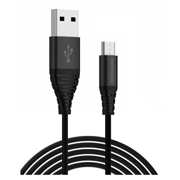 Riversong Alpha S Micro USB Cable 1m  Black