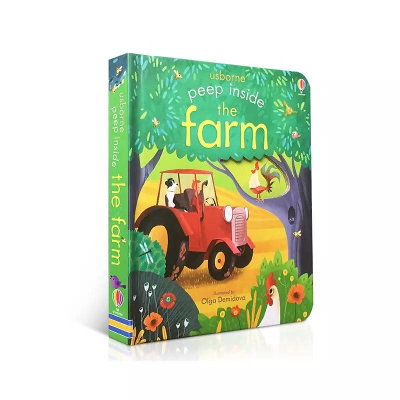 Peep Inside The Farm English Educational Picture Books