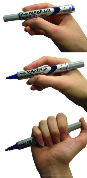 Whiteboard marker Maxiflo chisel  brown