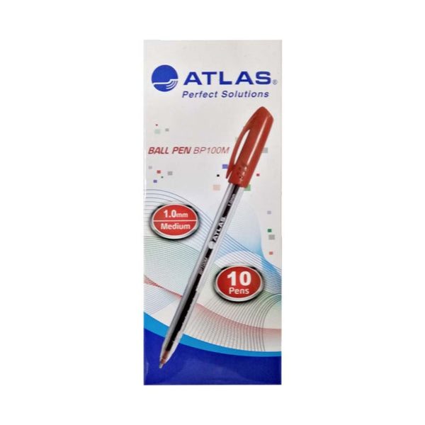 Atlas Fine 1.0mm BallPoint pen Red