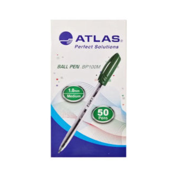 Atlas Fine 1.0mm BallPoint Pen Green