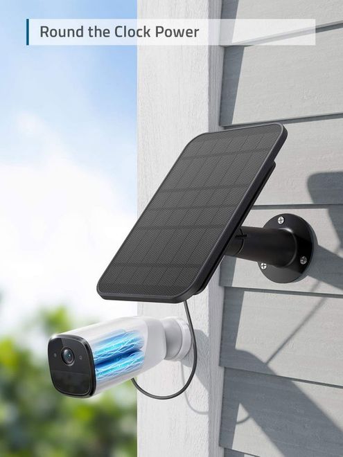 Anker EufyCam Solar Panel Charger  Black