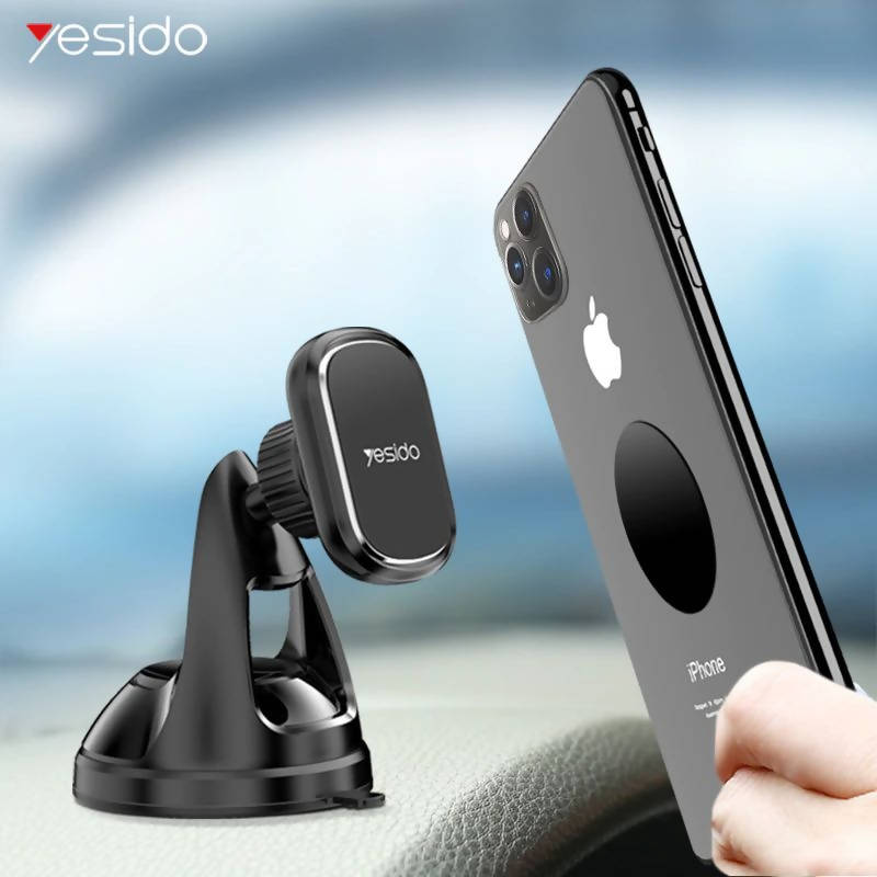 Yesido Strong Magnetic Car Phone Holder For iPhone 11 Pro Black