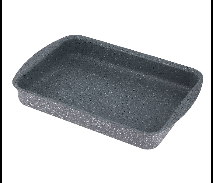 Royalford 30cm Aluminium Rectangle BakingTray Grey