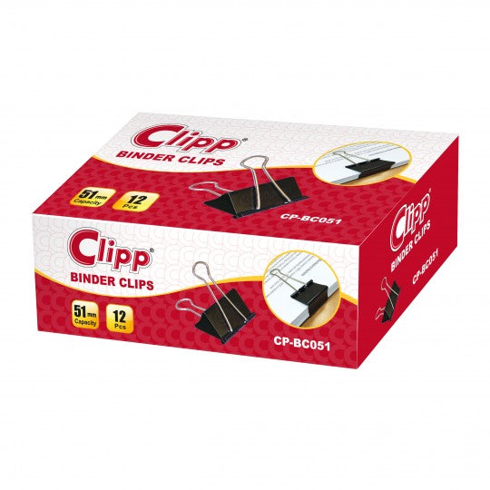 Clipp 51mm Binder Clips CP BC051