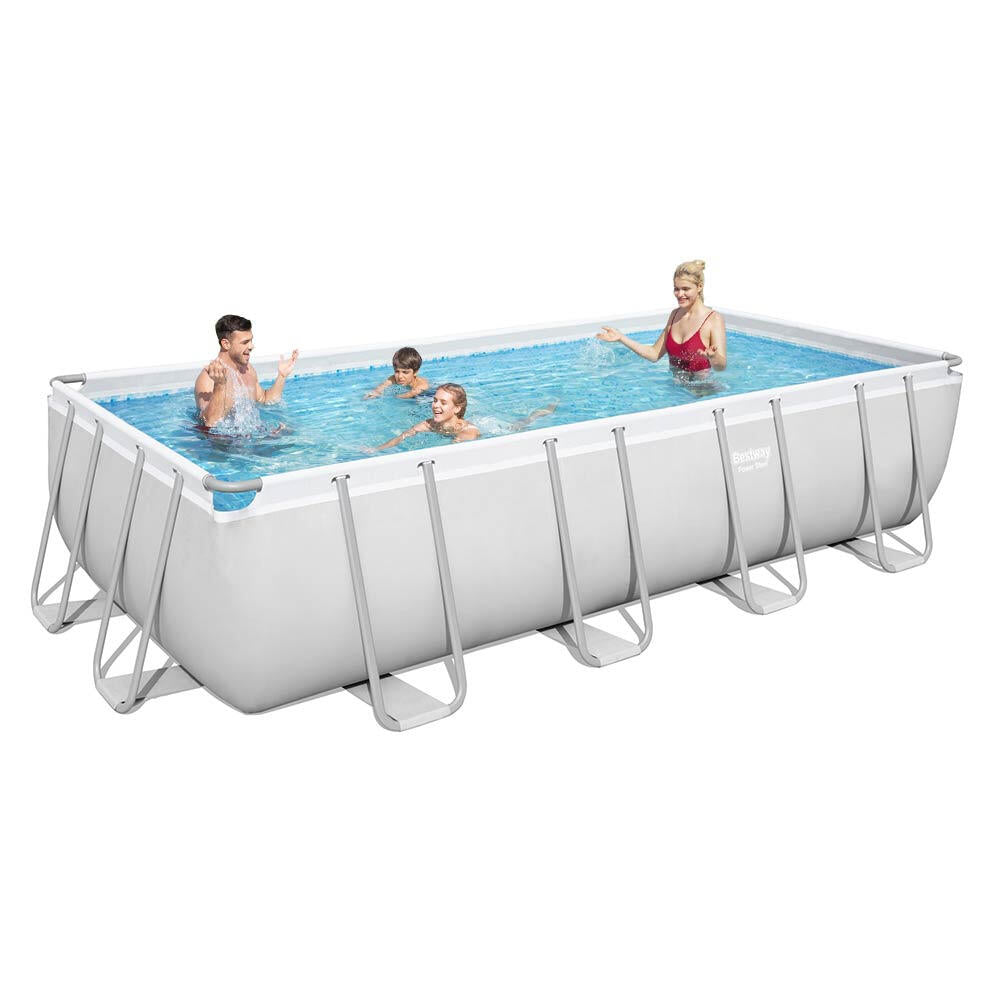 Bestway Power Steel Rectangular Above Ground Pool