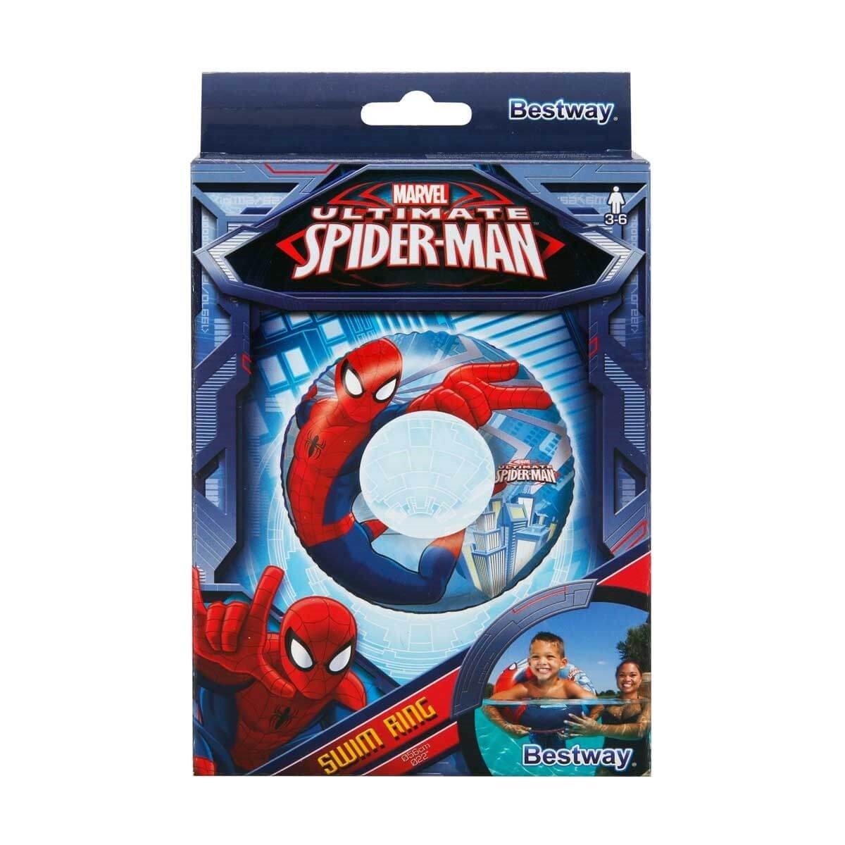 Bestway Amazing Spiderman Swim Ring 56cm