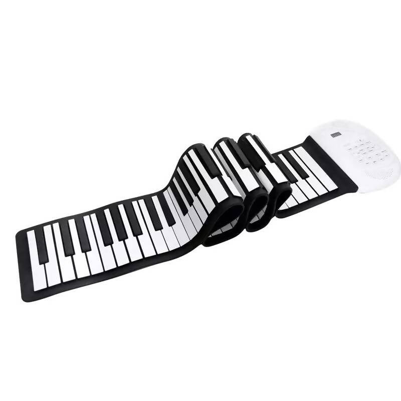 88 Keys Roll Up Piano Upgraded Portable Rechargeable Electronic Hand Roll Piano For Beginners Kids Adults Gift