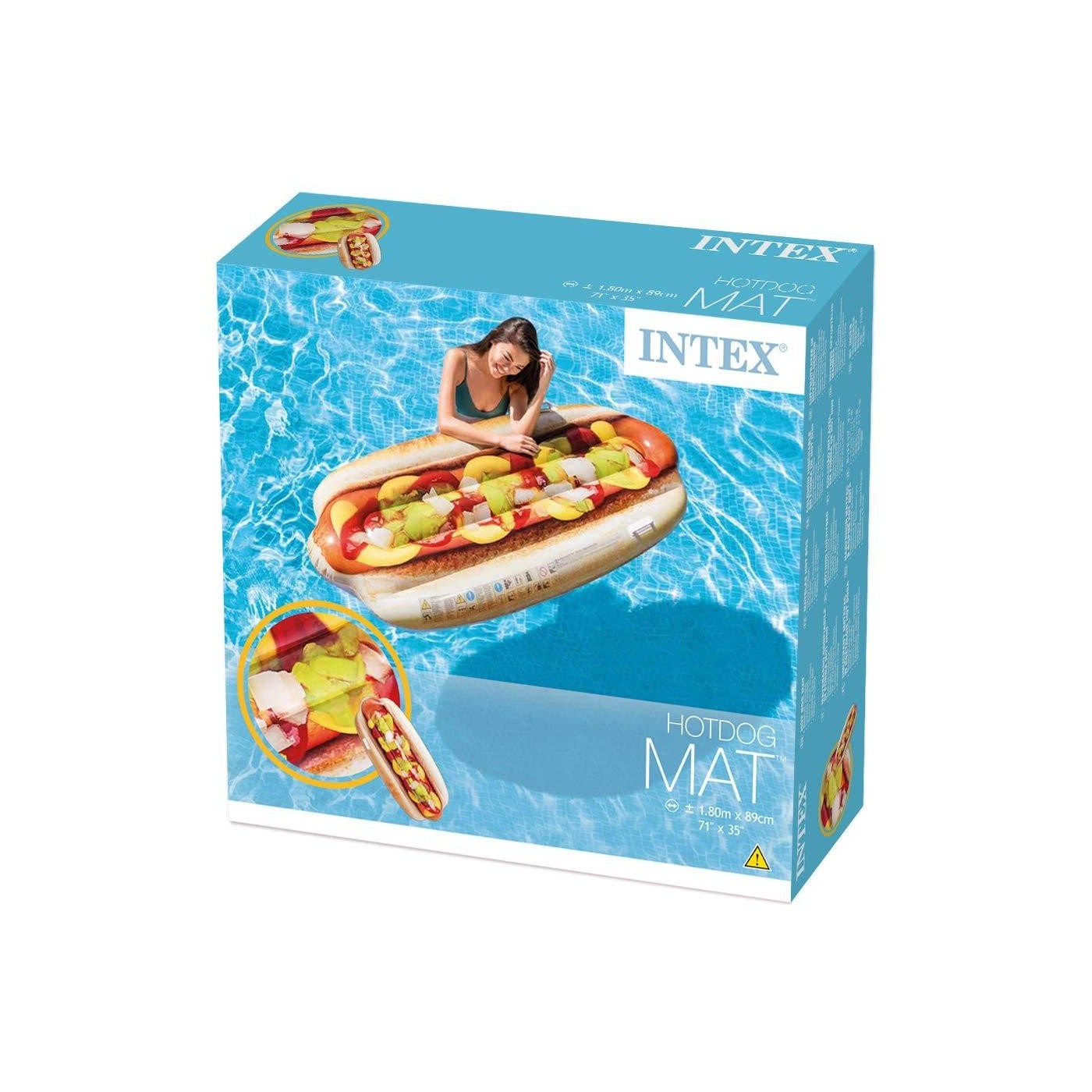 Intex Hotdog Mat