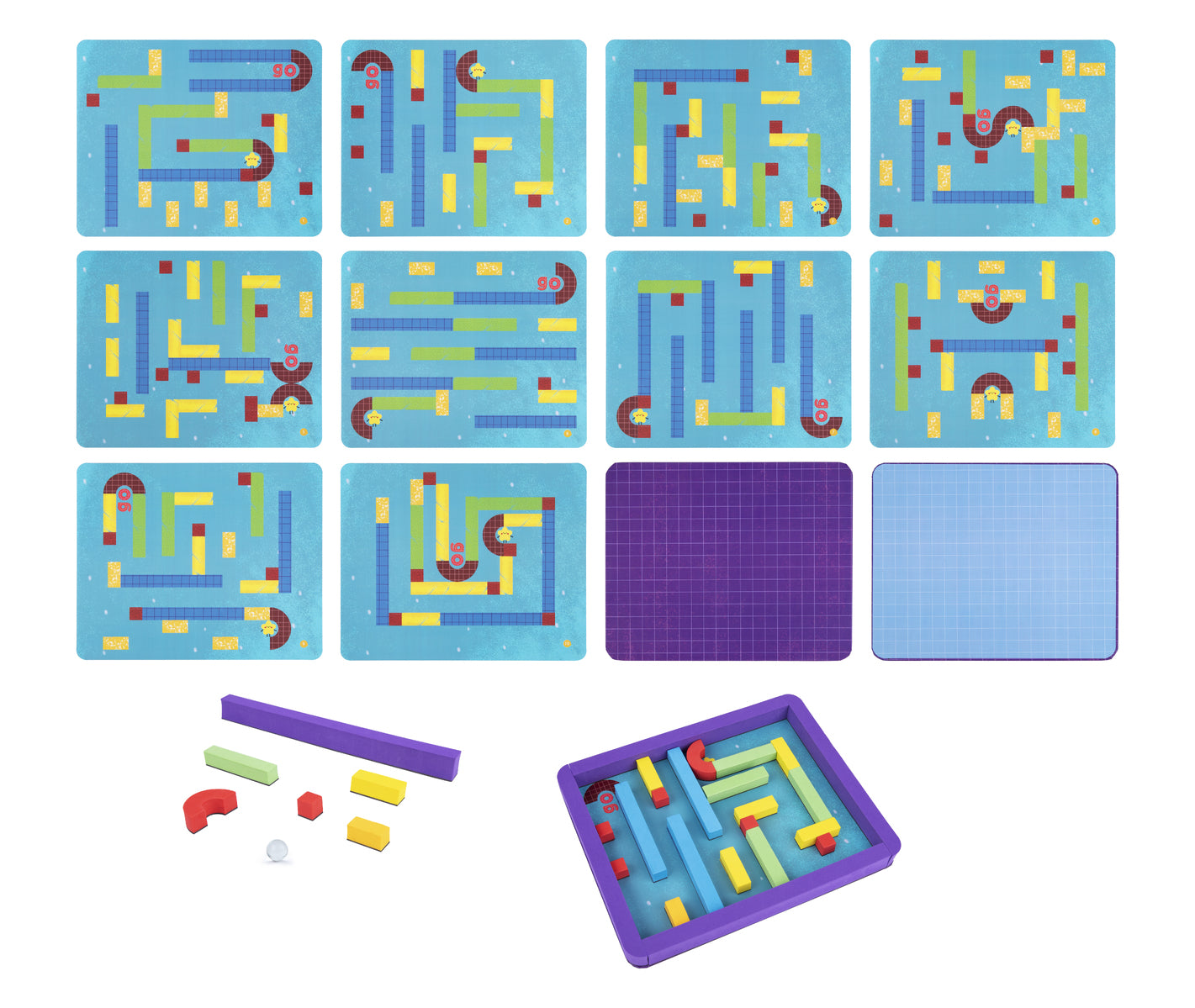 Tookyland Magnetic Maze Kit Puzzle Game