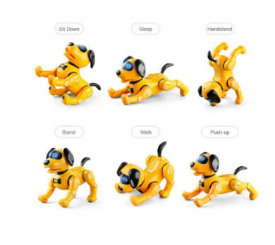 Electronic Pets RC Animal Programable Robot Dog Remote Control Talking Robot Dogs Toy Parent-Child Interaction Toys