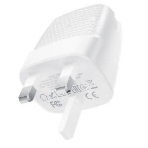 Wall charger “C85B Bright” PD20W + QC3.0 UK plug