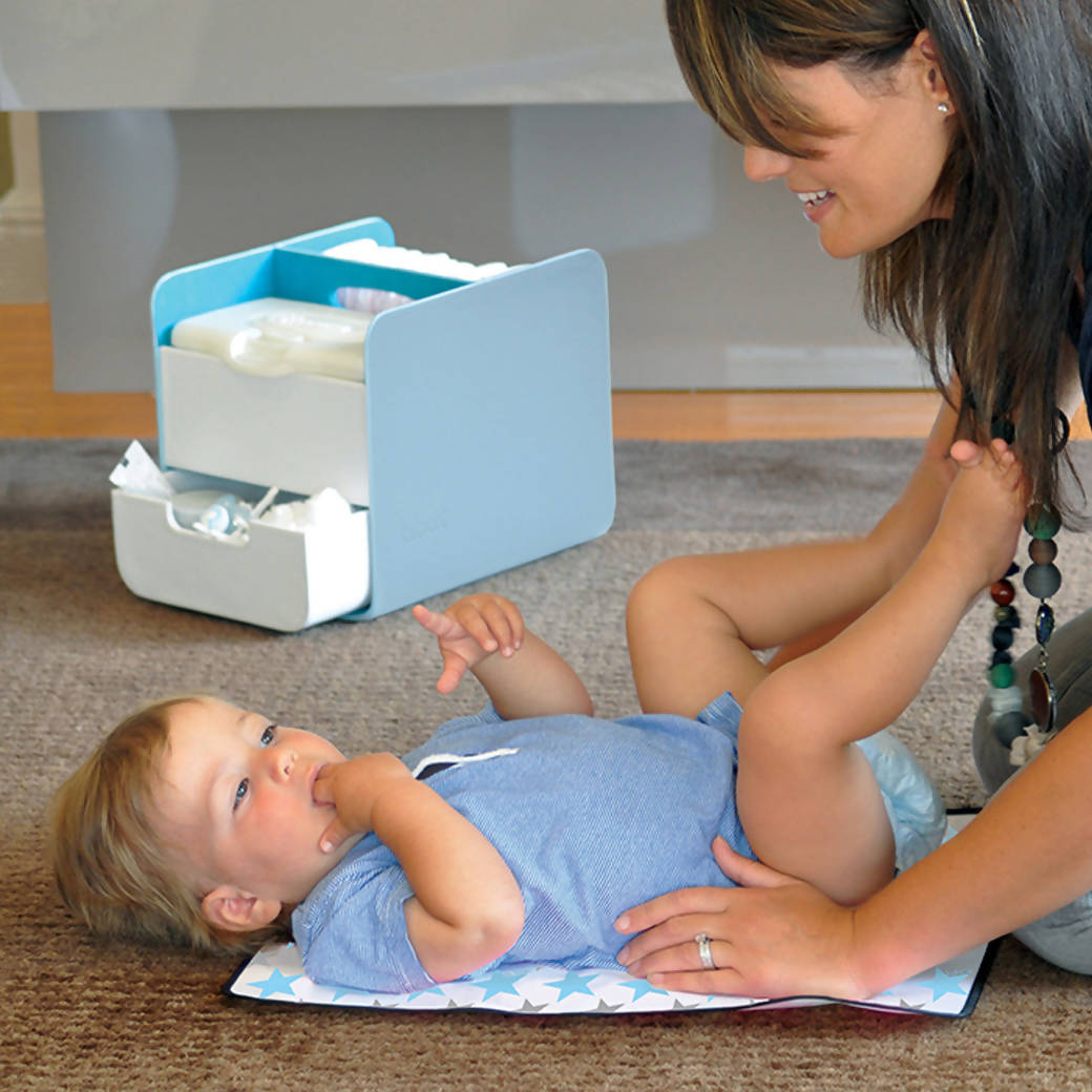 B.Box Diaper Caddy Blue Lagoon