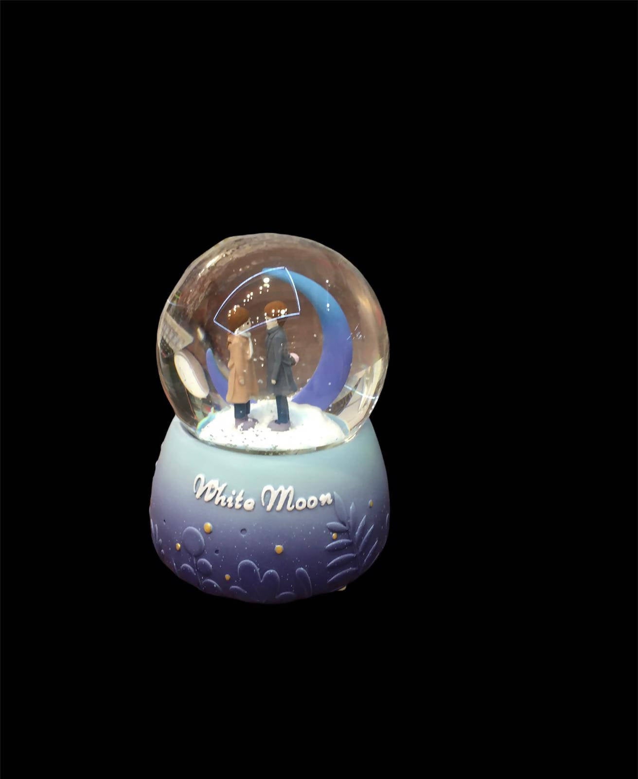 Creative Music Box Crystal Ball With Snow Music Decoration