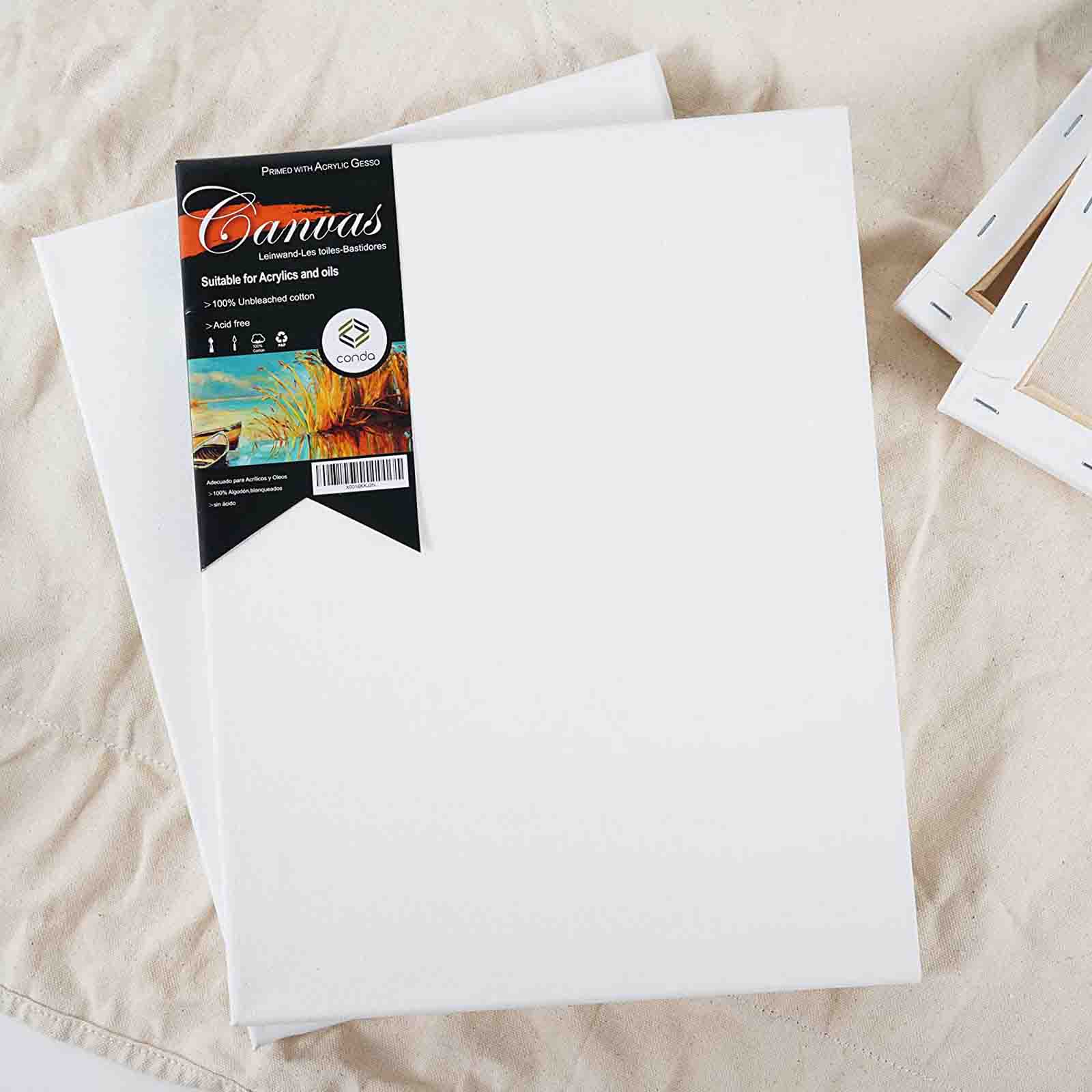 Conda Stretched Professional Canvas Size 30 x 60 cm